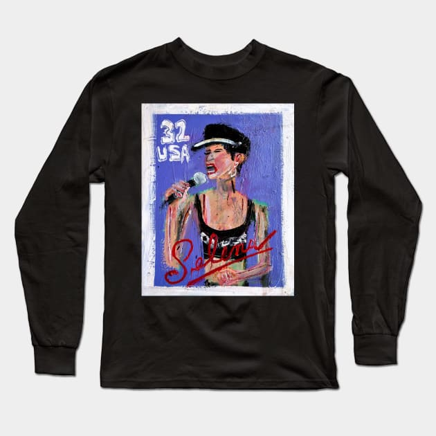 Selena Long Sleeve T-Shirt by ElSantosWorld